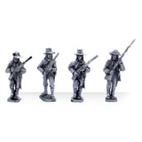 Vendean Musketeers Marching Infantry x4