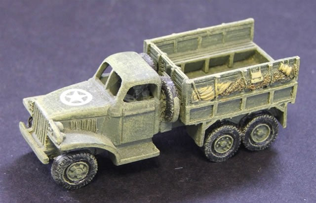 SWB GMC with Hard Top Cab & Troop Seats