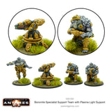 Boromite Specialist Support Team with Plasma Light Support