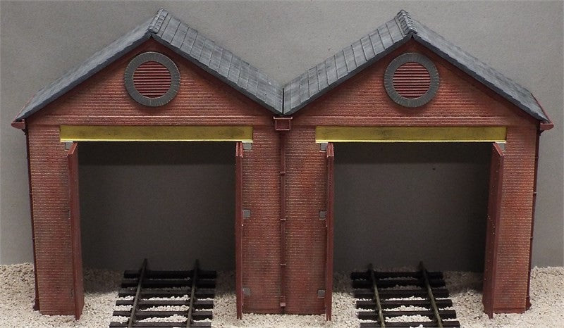 Two Engine Shed Twin Road, Low-Relief Engine Shed Entrance β Skytrex