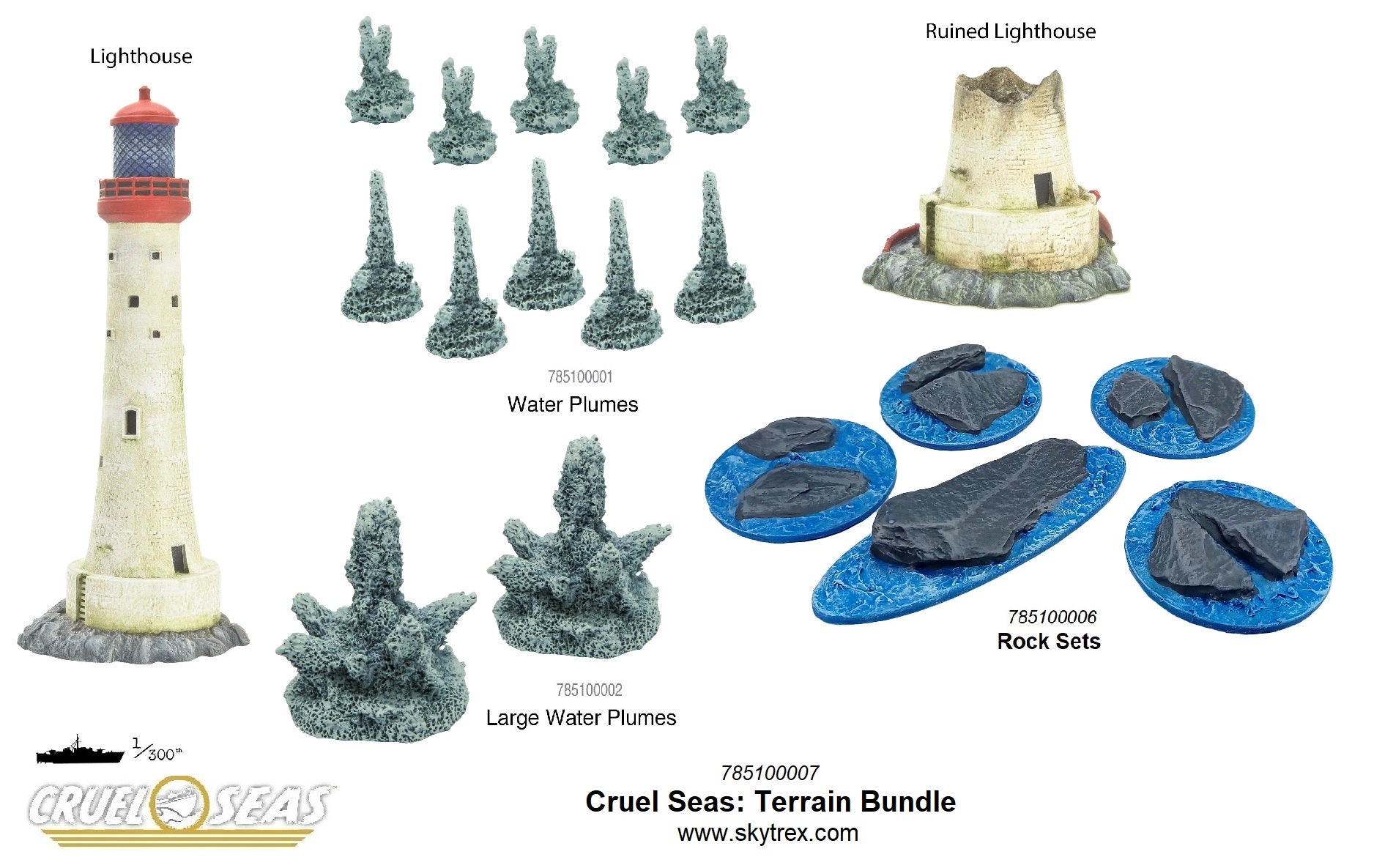 Cruel Seas: Terrain Bundle