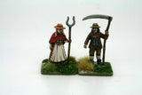 WELSH PEASANT COUPLE 28mm